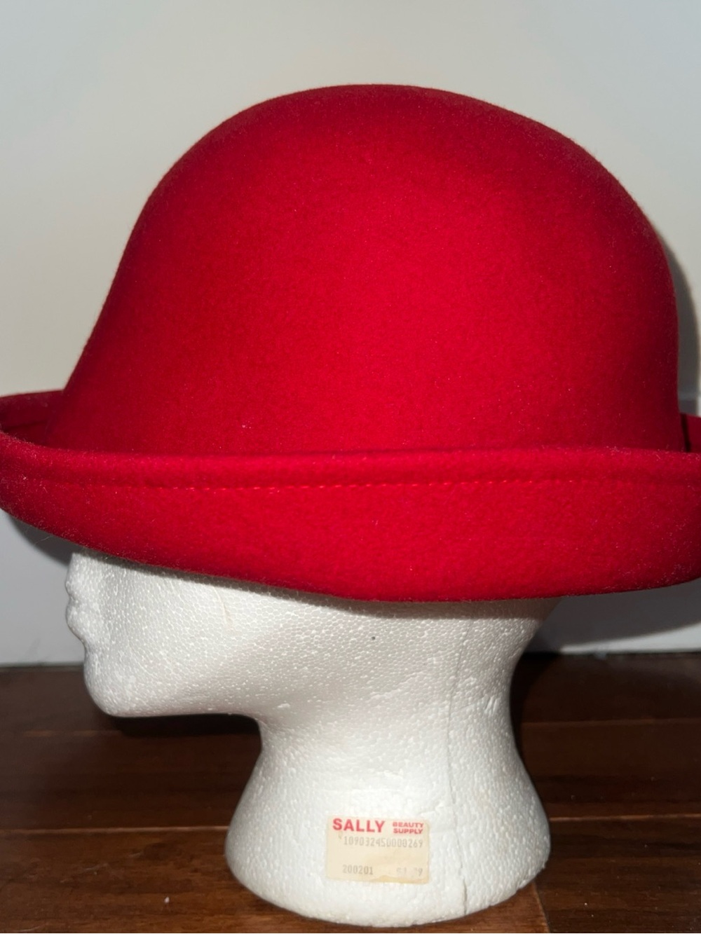 Vintage Red Bollman Hat - Picture 4 of 5